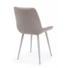 Стулья на металлокаркасе Челси 360 К латте (zd 290) / серый np