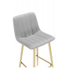 Полубарные стулья Дани Мини светло-серый (zd 960) / золотой