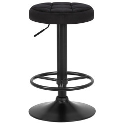 Барные табуреты недорогие. DOBRIN BRUNO BLACK черный Табурет барный