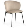Стулья на металлокаркасе Рикко темно-бежевый (H-07) / черный