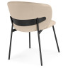 Стулья на металлокаркасе Рикко темно-бежевый (H-07) / черный