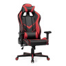 RACER компьютерное кресло с обивкой экокожей, цвет черный / красный
