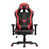 RACER компьютерное кресло с обивкой экокожей, цвет черный / красный