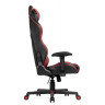 RACER компьютерное кресло с обивкой экокожей, цвет черный / красный