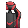 RACER компьютерное кресло с обивкой экокожей, цвет черный / красный