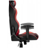 RACER компьютерное кресло с обивкой экокожей, цвет черный / красный