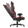 RACER компьютерное кресло с обивкой экокожей, цвет черный / красный