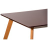 Ламинированные столы T-14 Стол обеденный КОРИЧНЕВЫЙ 120*80 см, столешница МДФ, основание бук Ламинированные столы T-14 Стол обеденный КОРИЧНЕВЫЙ 120*80 см, столешница МДФ, основание бук