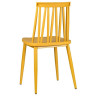 Стулья GH105/DC455 Стул пластиковый, ЖЕЛТЫЙ, каркас металл