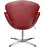 SWAN CHAIR дизайнерское кресло с обивкой натуральной кожей
