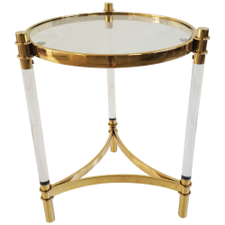 Журнальные столики со стеклянной столешницей небольшого размера. Стол журнальный Эклект MH1796ET, 53x53х62 см, золото стеклянный журнальный столик