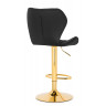 Полубарные стулья Porch gold / black