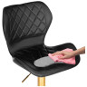 Полубарные стулья Porch gold / black