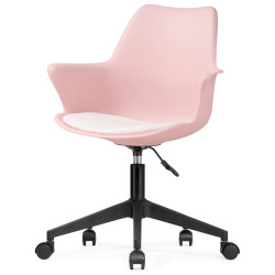 Недорогие гостиные кресла. TULIN white / pink / black Гостиное кресло