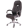 Кресло офисное кожа Everprof Drift M чёрное