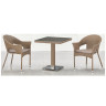 Кофейные комплекты для кафе Комплект мебели T605SWT/Y79B-W56 Light Brown (2+1)