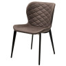Стулья Стул КЛОД, цвет Kiprus-04 Коричневый, искусственная замша / черный каркас М-City