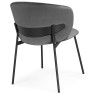 Стулья на металлокаркасе Рикко темно-серый (H-15) / черный