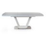 Столы обеденные Стол Monroe (150+50 см) матовое закаленное стекло капучино