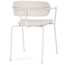 Стулья на металлокаркасе Маки бежевый / серый матовый Стулья на металлокаркасе Маки бежевый / серый матовый