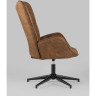 Лаунж-кресло Кресло Ирис вращающееся коричневое