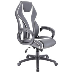 Геймерское кресло Everprof Wing TM Экокожа Белый