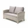 Диваны для дачи Плетеный диван S58B-W85 Latte