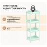Стеллажи Sheffilton SHT-SS25-3 Пастельно-зелёный