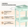 Стеллажи Sheffilton SHT-SS25-3 Пастельно-зелёный