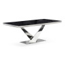 Стеклянные столы Levon 200x100x75 black