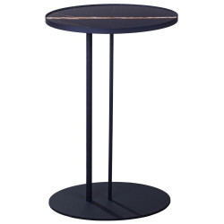 Журнальный столик Stone овальный-015-2 (арт. 015 А015.2A07) керамический журнальный столик