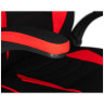 Геймерские кресла Кресло игровое DOBRIN RICK, черно-красная ткань