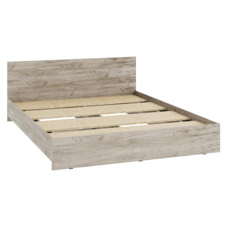 Кровати Адайн КР-160 160х200 дуб крафт серый / дуб крафт серый