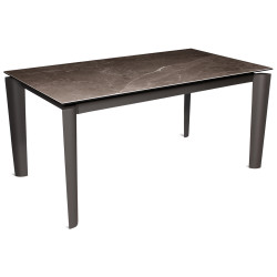 RICCARDO керамика Novita Umber / антрацит Стол обеденный