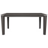 RICCARDO 160 стол с керамической столешницей, цвет керамика Novita Umber / антрацит
