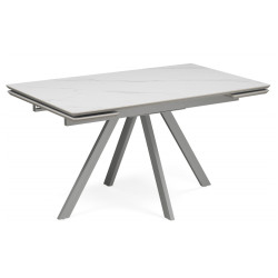 Вилли 140(200)х80 белый мрамор snow white / серый