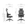 Офисные кресла Sprut dark gray