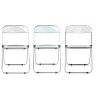 Пластиковые стулья Fold складной clear