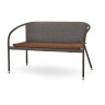 Диваны из искусственного ротанга Плетеный диван S139A-W53 Brown/Beige