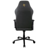 Игровые кресла Компьютерное кресло (для геймеров) Arozzi Primo Woven Fabric - Black - Gold logo
