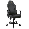 Игровые кресла Компьютерное кресло (для геймеров) Arozzi Primo Woven Fabric - Black - Gold logo