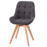 Стул кухонный ЭЛИС на деревянном каркасе с мягким сиденьем и спинкой