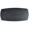 Керамические столы Стол керамический TORNADO Armani grey 120-180*85, каркас черный