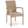 Комплект плетеной мебели T257A/Y380-W85-90x90 4Pcs Latte