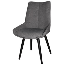 HUGO опал / черный Стул кухонный