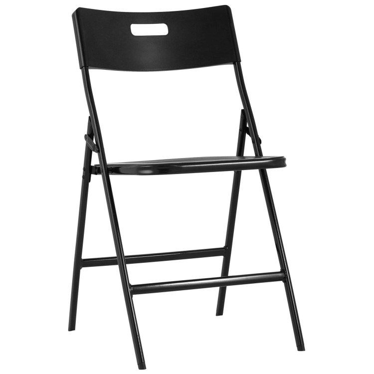 Банкетные стулья банкетный LITE черный, высокопрочный пластик, металлический каркас