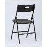 Банкетные стулья банкетный LITE черный, высокопрочный пластик, металлический каркас
