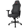 Игровые кресла Компьютерное кресло (для геймеров) Arozzi Primo Woven Fabric - Black - Red logo