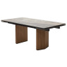 МОЦАРТ-200 раздвижной стол с глянцевой керамической поверхностью