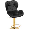 Барные стулья Trio black / gold